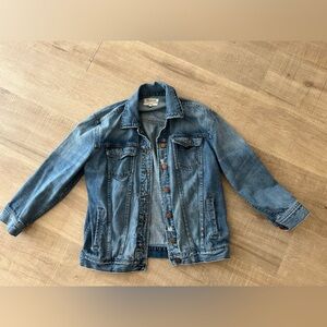 Madewell Oversized Jean Jacket (Small)